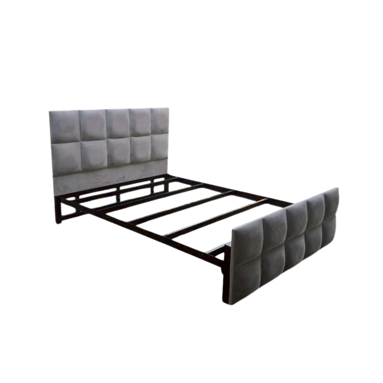 ฐานรองหัวเตียง 6 ฟุต WISDOM DESIGN FURNITURE รุ่น NUVEN สีเทา